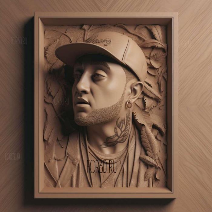 mac miller 2 stl model for CNC